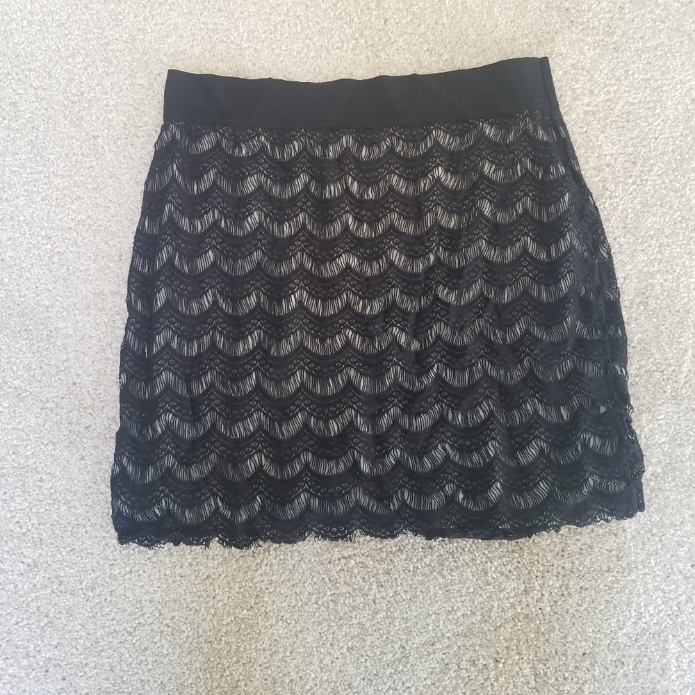 Free People lace skirt